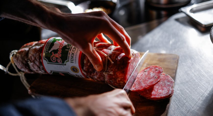 Finocchiona IGP: produzione 2025 a quota 2,55 milioni di kg, record storico per il salume toscano