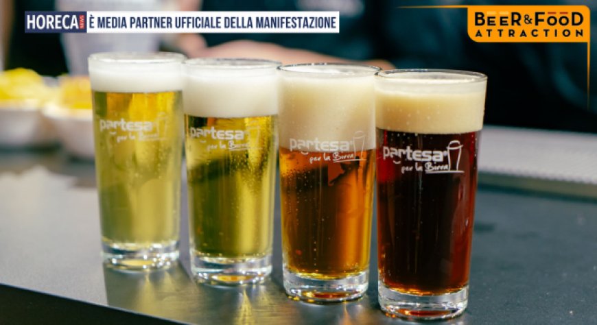 Partesa a Beer&Food Attraction: degustazioni, consulenza tecnica e innovazione per l'Horeca