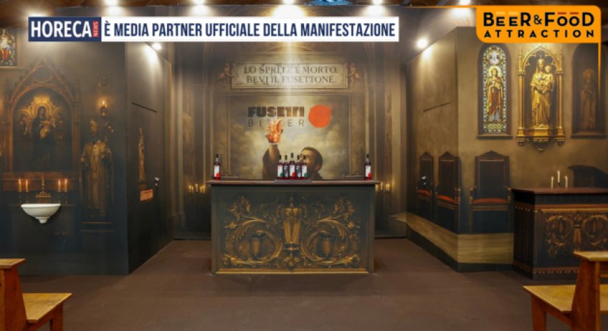 Fusetti a Beer&Food Attraction: uno stand scenografico e un calendario ricco di ospiti