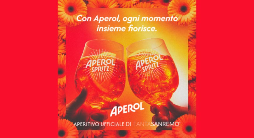 Aperol è l'aperitivo ufficiale di FantaSanremo 2026