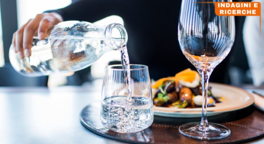 Acqua microfiltrata fuori casa: un'indagine rileva scetticismo diffuso tra i consumatori italiani