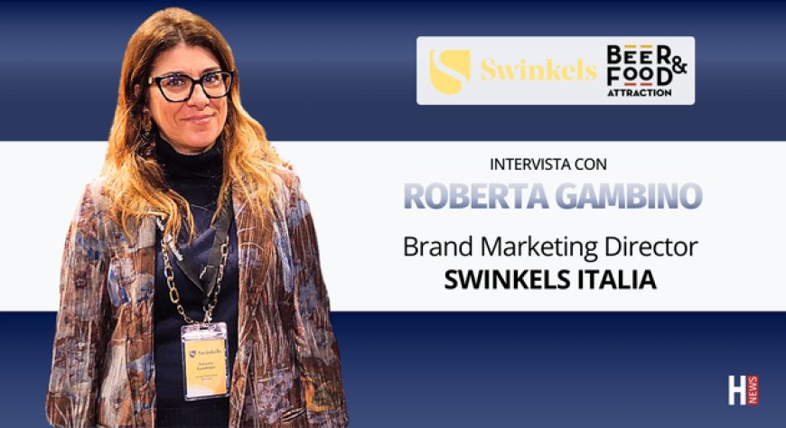 HorecaTv a Beer&Food Attraction 2026. Intervista con Roberta Gambino di Swinkels Italia