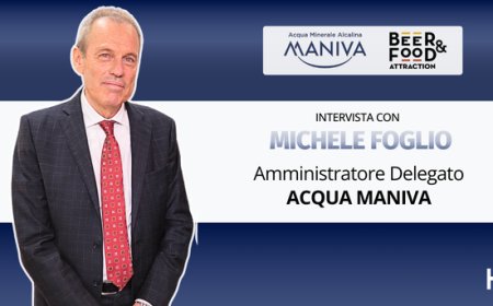 HorecaTv a Beer&Food Attraction 2026. Intervista con Michele Foglio di Acqua Maniva SpA