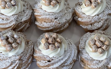 A Nola debutta la Zeppola Avellana con nocciola di Avella, storia e pasticceria si incontrano