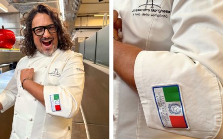 Alessandro Borghese riceve lo Scudetto della Cucina Italiana Patrimonio UNESCO