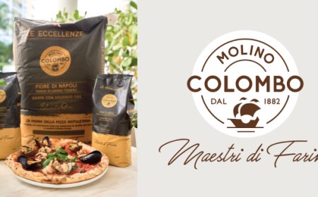 Molino Colombo a Horeca Expoforum con Fiore di Napoli e dieci maestri pizzaioli