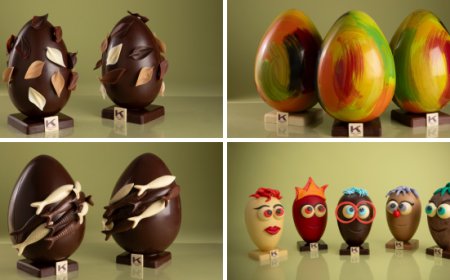 La Pasqua diventa racconto: le creazioni di cioccolato di Ernst Knam