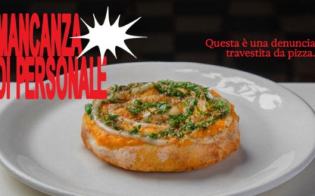 Mancanza di Personale è la pizza provocazione di Ciccio Vitiello