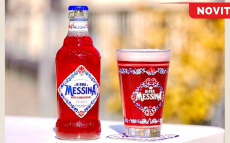 Birra Messina Note di Melograno: la nuova lager con succo di melograno pensata per l'aperitivo contemporaneo