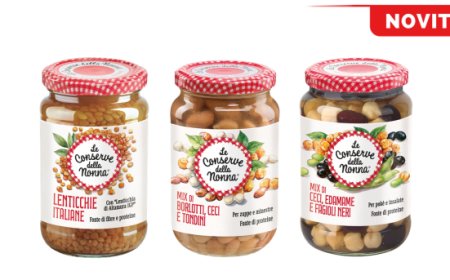 Le Conserve della Nonna amplia la gamma legumi con tre nuove referenze in vetro