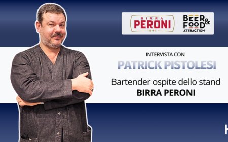 HorecaTv a Beer&Food Attraction 2026. Intervista con Patrick Pistolesi allo stand Birra Peroni