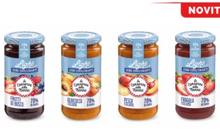 Le Conserve della Nonna dimezza lo zucchero: più frutta meno edulcoranti