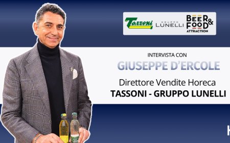 HorecaTv a Beer&Food Attraction 2026. Intervista con Giuseppe D'Ercole di Tassoni - Gruppo Lunelli