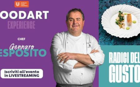 Gennaro Esposito protagonista del terzo appuntamento di Foodart Experience