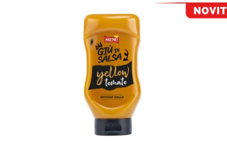 Yellow Tomato di Menù: la salsa di pomodori gialli italiani per lo street food