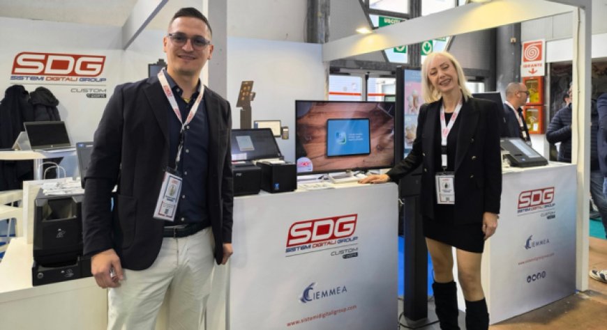 Cassa, POS e chioschi self-order: SDG con Custom a Tirreno CT