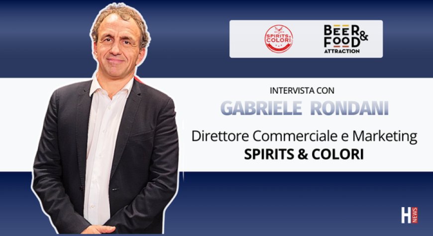 HorecaTv a Beer&Food Attraction 2026. Intervista con Gabriele Rondani di Spirits&Colori