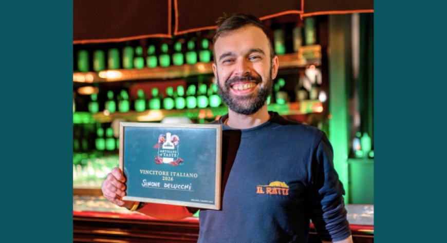 Artisans Of Taste 2025: Simone Delucchi vince la finale nazionale con il Diplo Daisy