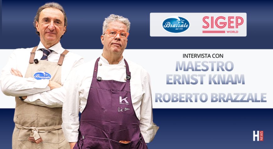 HorecaTv a Sigep 2026. Intervista con Roberto Brazzale e Ernst Knam allo stand di Brazzale SpA