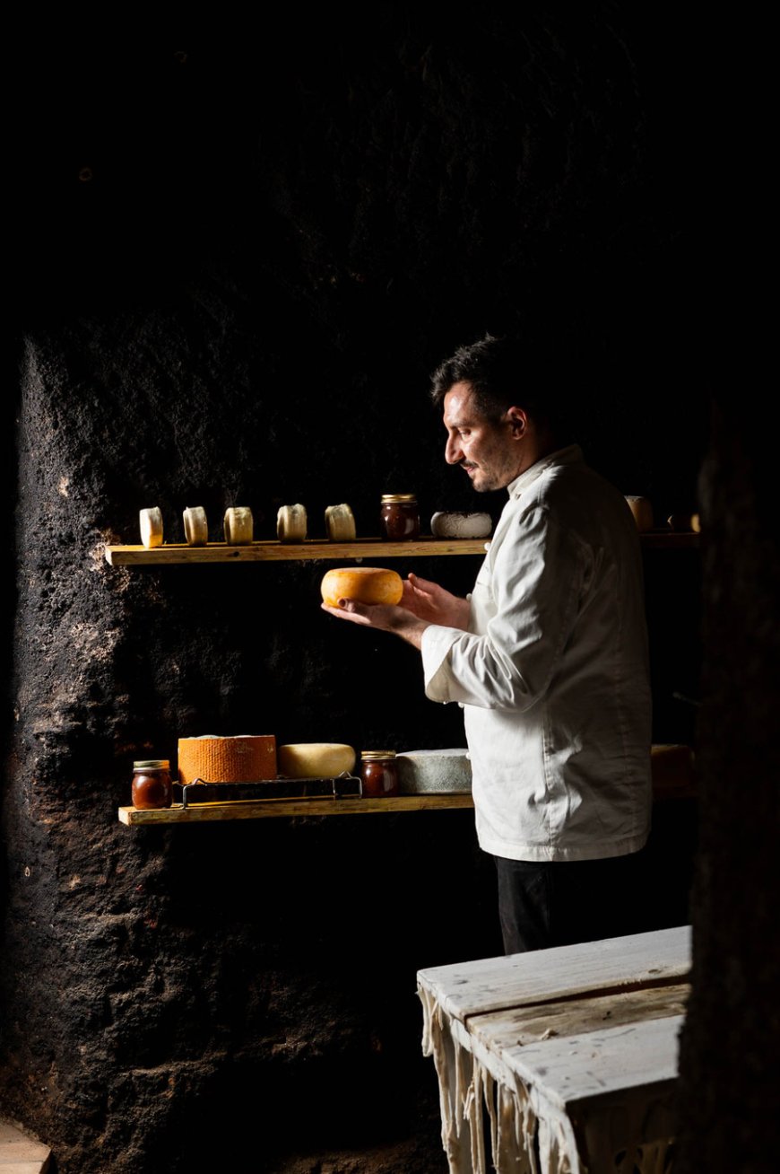 Al Ristorante ConTatto la prima tappa del percorso gastronomico diventa la grotta