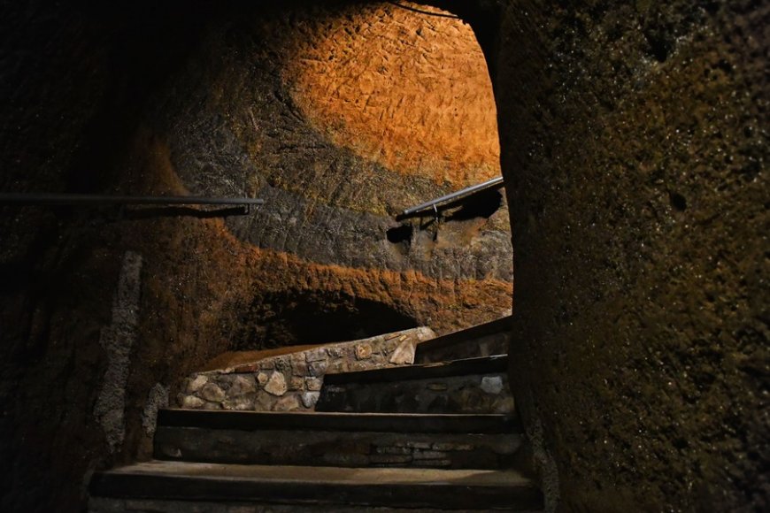 Al Ristorante ConTatto la prima tappa del percorso gastronomico diventa la grotta