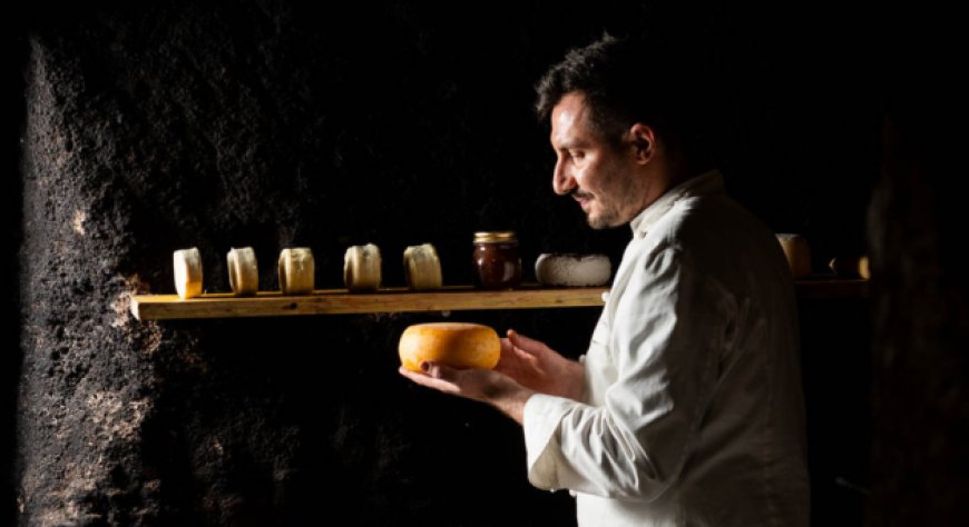 Al Ristorante ConTatto la prima tappa del percorso gastronomico diventa la grotta