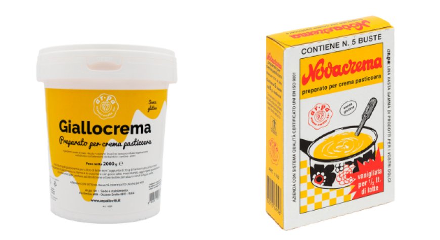 Novacrema e Giallocrema di Ar.pa Lieviti: creme versatili per farciture e dessert