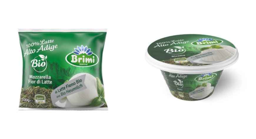 Mozzarella e Ricotta Latte Fieno Bio Brimi: la qualità del latte fieno biologico dall’Alto Adige