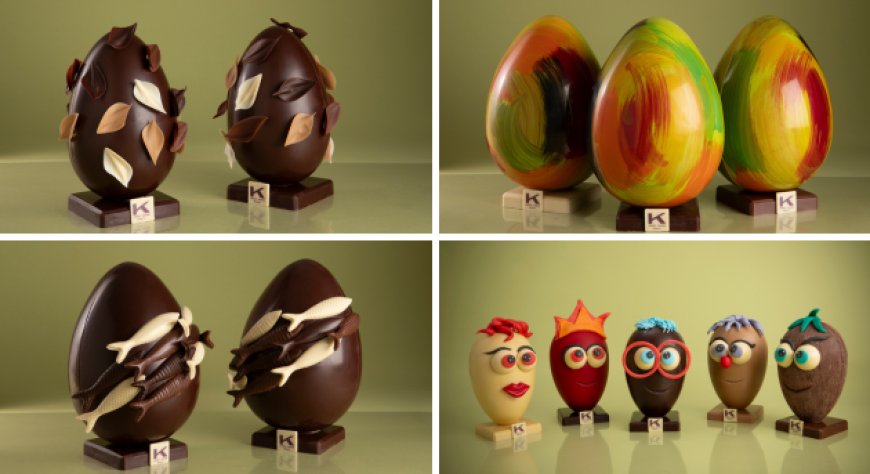 La Pasqua diventa racconto: le creazioni di cioccolato di Ernst Knam