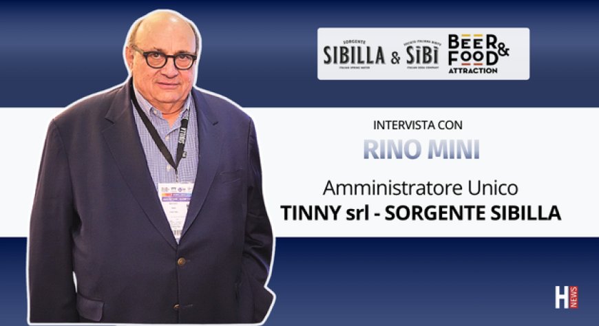 HorecaTv a Beer&Food Attraction 2026. Intervista con Rino Mini di Tinny Srl