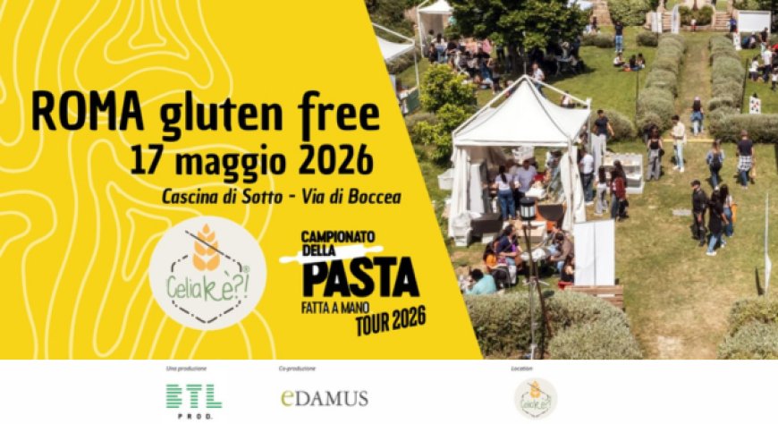 A Roma la tappa gluten free del Campionato della Pasta Fatta a Mano