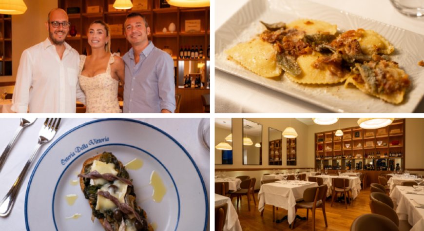 L'ospitalità torna al centro della tavola da Osteria della Vittoria a Roma