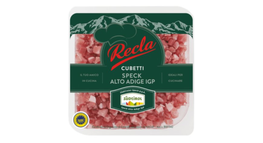 I Cubetti di Speck Alto Adige IGP di Recla: qualità artigianale e versatilità per il consumatore moderno