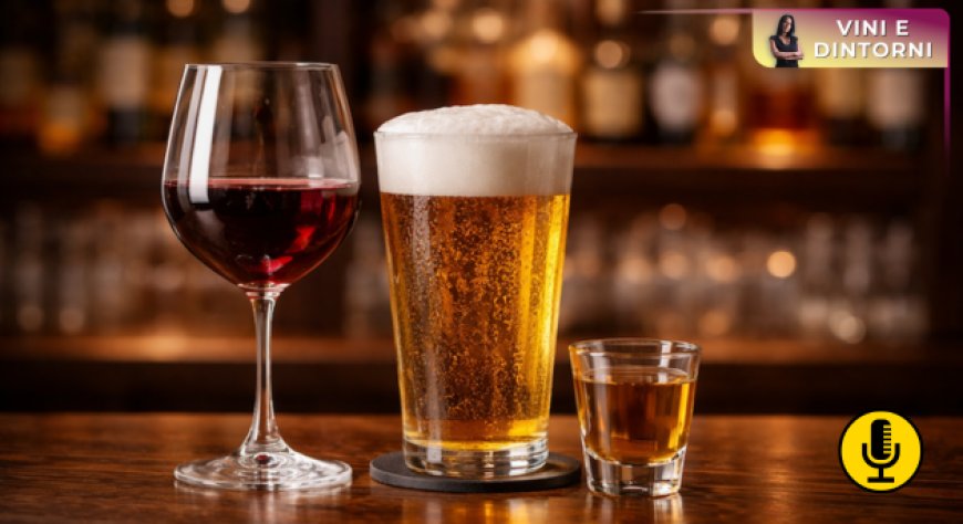 Vino, birra e superalcolici: uno studio evidenzia differenze di consumo e impatto sulla salute