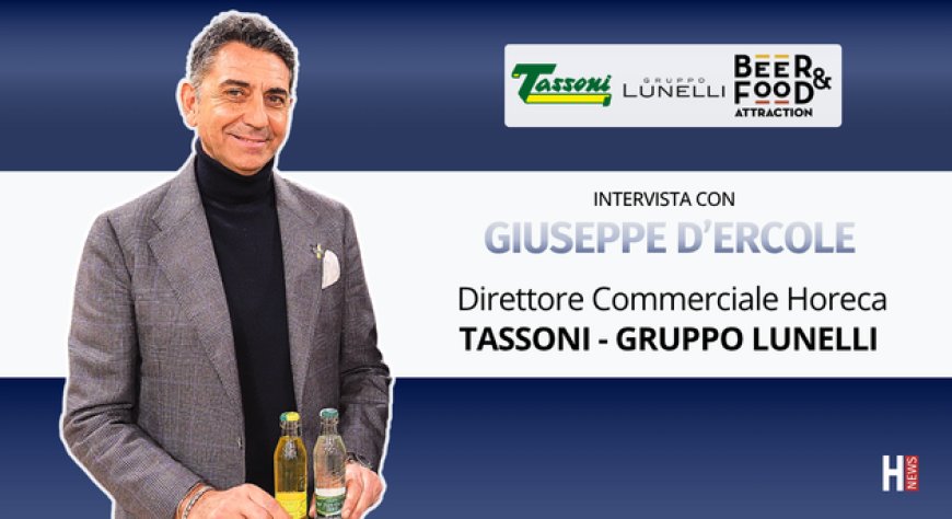 HorecaTv a Beer&Food Attraction 2026. Intervista con Giuseppe D'Ercole di Tassoni - Gruppo Lunelli