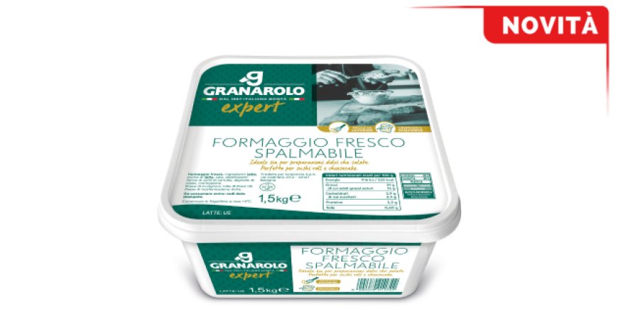 Granarolo Expert lancia il Formaggio Fresco Spalmabile per il foodservice