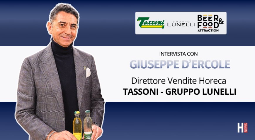 HorecaTv a Beer&Food Attraction 2026. Intervista con Giuseppe D'Ercole di Tassoni - Gruppo Lunelli