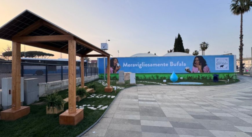 Fattorie Garofalo rinnova gli spazi all'aeroporto di Napoli e riqualifica un'area esterna