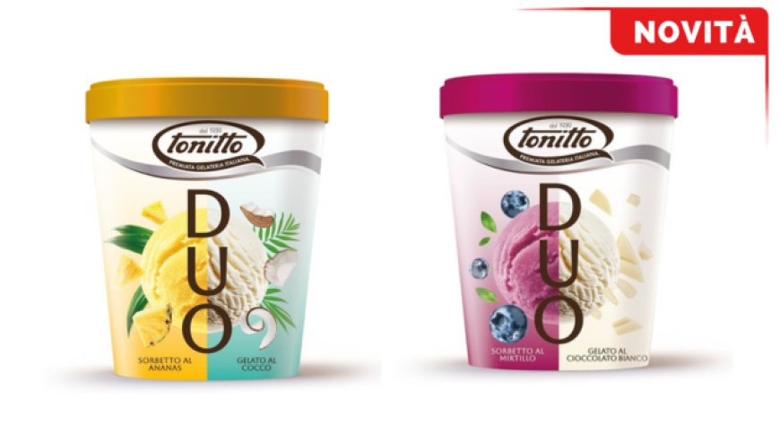 Tonitto 1939 lancia il Sorbetto DUO: la nuova linea che unisce sorbetto e gelato in un'unica referenza
