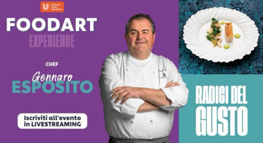 Gennaro Esposito protagonista del terzo appuntamento di Foodart Experience