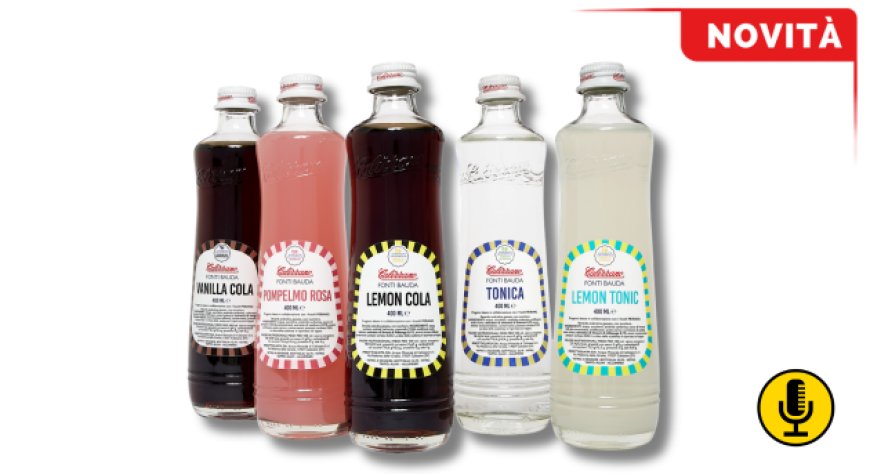 Acqua Minerale di Calizzano porta nella mixology  una nuova gamma di bibite in vetro a rendere