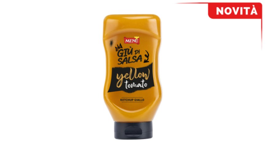 Yellow Tomato di Menù: la salsa di pomodori gialli italiani per lo street food