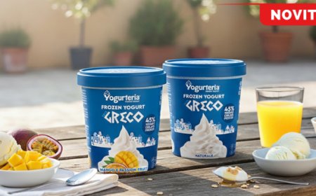Frozen Yogurt Greco Yogurteria®: 45% yogurt colato, gluten free e zero lattosio