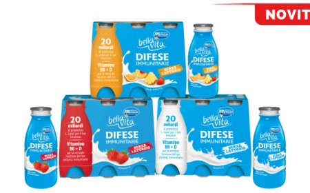 Bella Vita Difese Immunitarie Drink: il nuovo yogurt da bere di Latteria Sociale Merano con probiotici e vitamine
