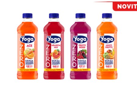 Yoga Zero 1500 ml, il marchio entra nei maxi formati con quattro referenze senza zuccheri aggiunti