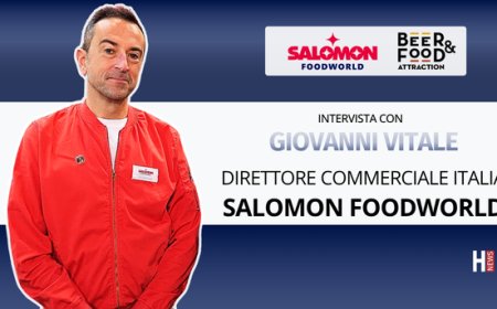 HorecaTv a Beer&Food Attraction 2026. Intervista con Giovanni Vitale di Salomon FoodWorld