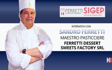 HorecaTv a Sigep 2026. Intervista con il Maestro Pasticciere Sandro Ferretti