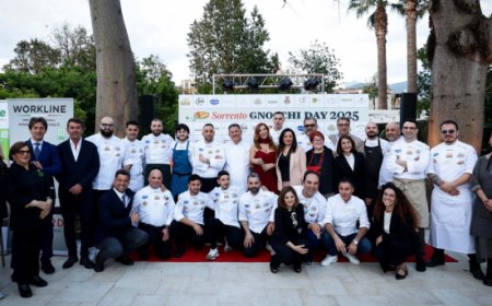 SorrentoGnocchiDay celebra la quinta edizione con stelle Michelin e artigiani della pasta