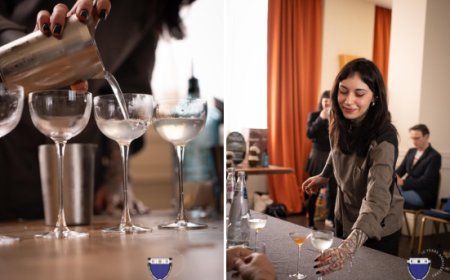 Carlotta Grassi conquista 'Reverso Martini' con il cocktail Riviera Dirty