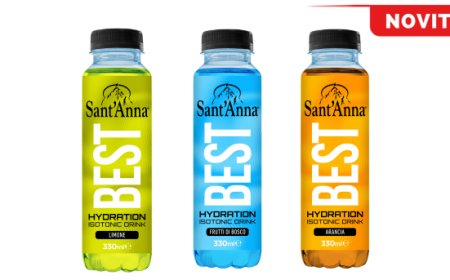 Sant’Anna BEST: arriva sul mercato la nuova linea di  isotonic drink arricchita con vitamina B6
